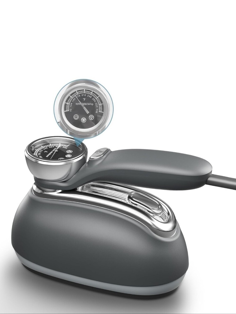Steamer for Clothes, 2 in 1 Iron for Clothes, 1200W Steam Iron,3 Level Adjustabe